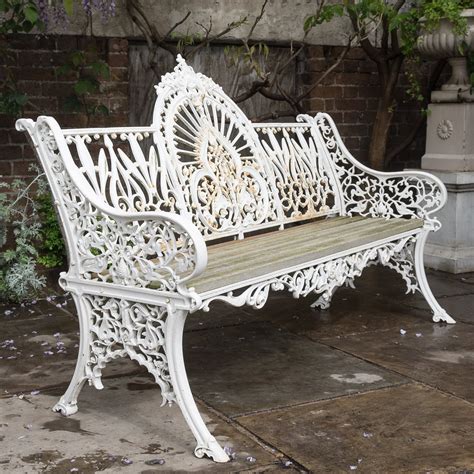 Cast iron garden bench - Garden Furniture - LASSCO Brunswick House