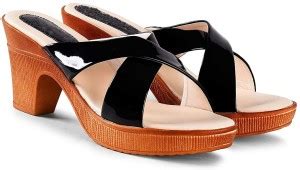 Shoe Lab Women Black Heels - Buy Shoe Lab Women Black Heels Online at ...