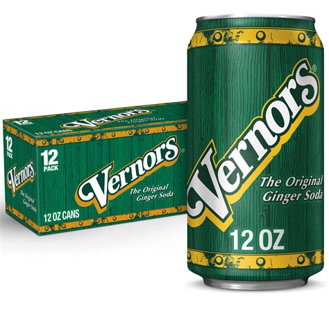 Vernors Original Ginger Ale Soda Pop, 12 Fl Oz, 12 Pack Cans - Walmart.com