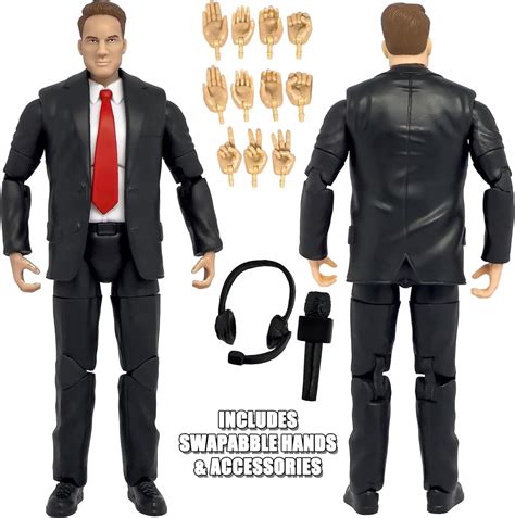 Figures Toy Company Ultimate Commentator Announcer with Deluxe India | Ubuy