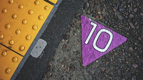 Download wallpaper 1920x1080 10, number, words, inscription, road full ...