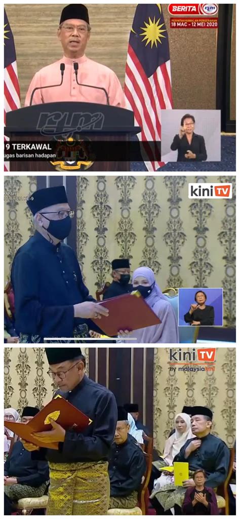 PMs may change, but she is the constant. Salute to RTM's sign language ...