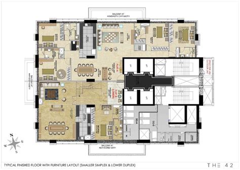 Furniture layout-lower duplex – Welcome Modern Properties – Office ...