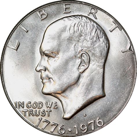 1976 D Eisenhower Ike Dollar Type 1 - Good Ole Toms