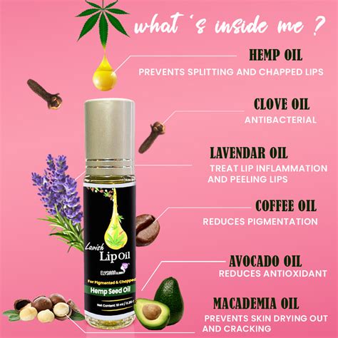 Lavish Lip Oil | Lip Serum Oil Elysiann Glorry