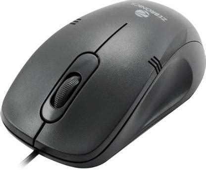 Zebronics POWER PLUS Wired Optical Mouse (USB, Black) | Shop4Deal