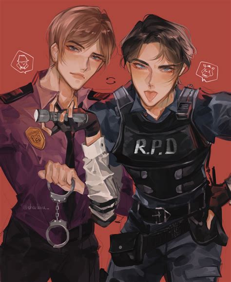 Buy Leon S. Kennedy Michael Afton Crossover ART PRINT Online in India ...