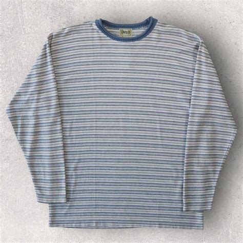 old uniqlo role neck long sleeve t shirt 90s | focus