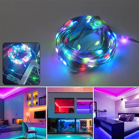 Multi Coloured 30M RGB LED Strip Lights (1 Pc / Loose) – DeoDap