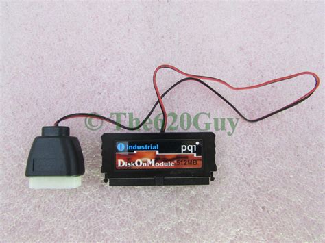 PQI Industrial 512MB 40-Pin IDE Flash Memory Disk On Module DOM + 4-Pin ...