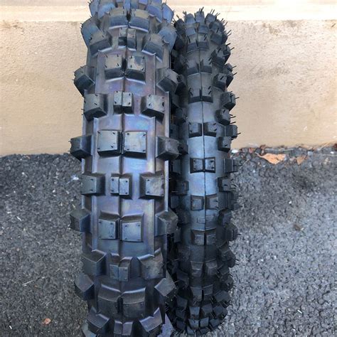 リトルカブ カスタムに♪ 60/100-14 90/100-14 チューブ付き オフロードタイプ モトクロス 前後セットの落札情報詳細 ...