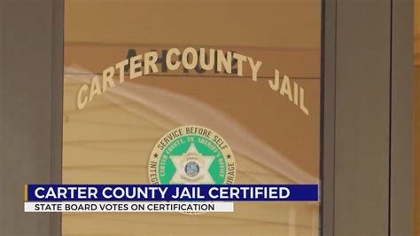Carter County Jail certified by state board - YouTube