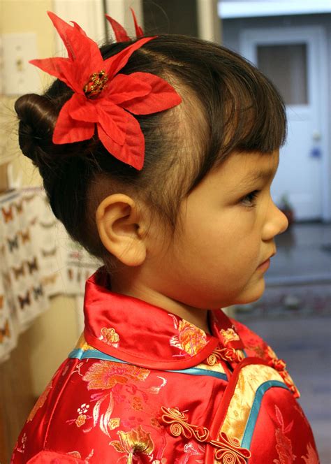 Traditional Chinese child hairstyle | Chinese hairstyle, Chinese hair ...