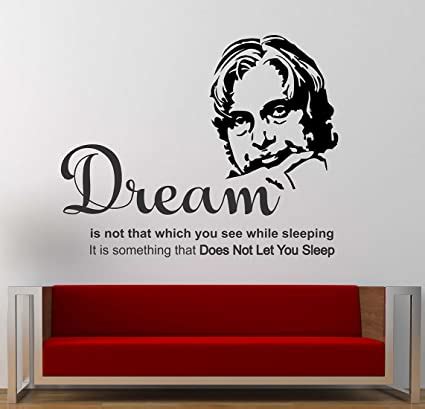 Wallstick 'Abdul Kalam - Office - Inspirational - Motivational - Quotes ...
