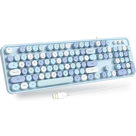 Amazon.in: Buy Atelus USB Wired Computer Keyboard - Retro Typewriter ...