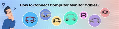 Image result for Computer Monitor Cables and Connectors