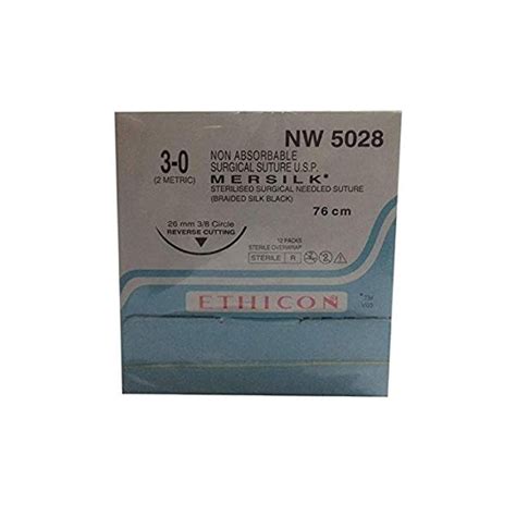 Suture Mersilk Ethicon 3-0 NW5028 - Dentalmart
