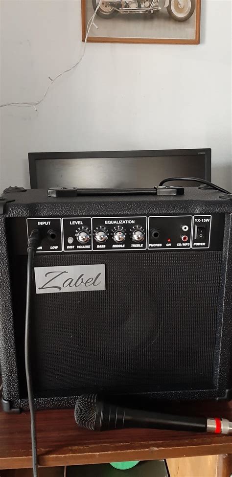 Zabel 15Watt 2 Channel Electric Guitar Amplifier, Distortion Channel, 3 ...