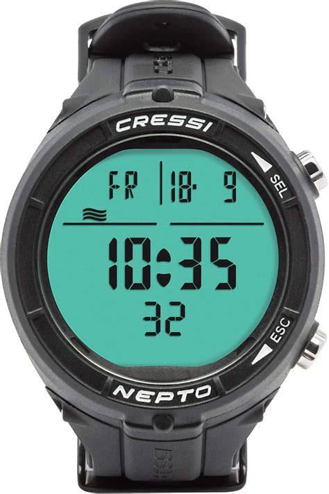 Buy Cressi Nepto Freediving Watch Computer - Fully Customizable ...
