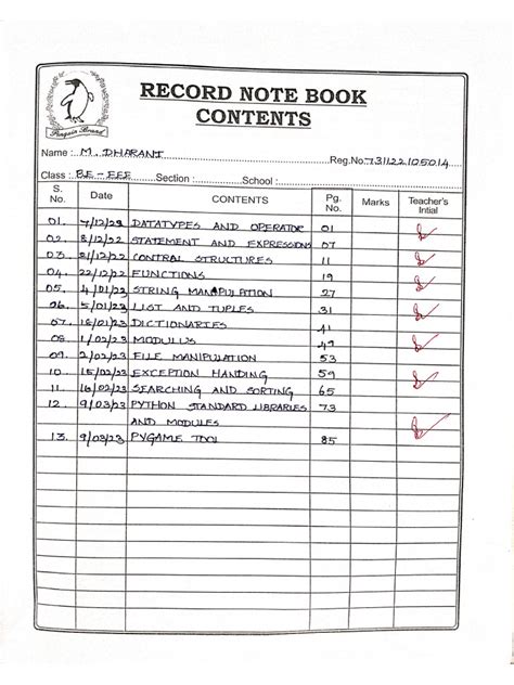 Image result for Python Program Algorithm in Record Note