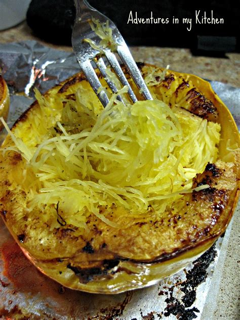 Roasting Spaghetti Squash