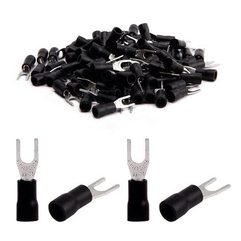 Fielect Furcate Pre Insulating Terminal Fork Shaped Bare Terminal Cold ...