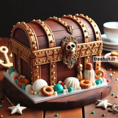 Treasure Box Cake Decoration Ideas