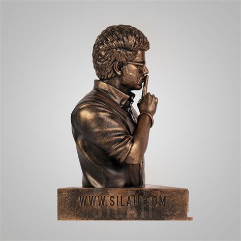 MASTER Thalapathy Vijay Bust Sculpture | Buy Now! | SILAII.COM