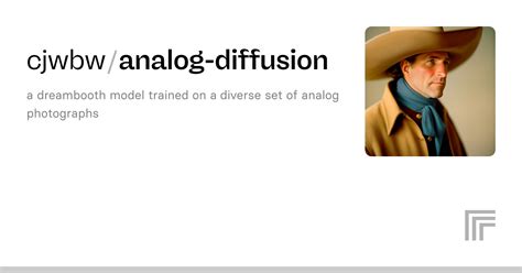 Analog Diffusion Model 的图像结果