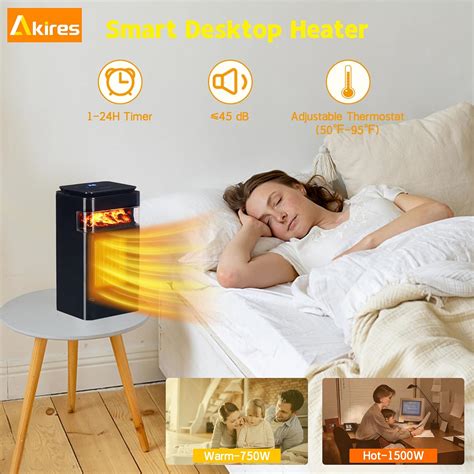 AKIRES 10″ Mini Space Heater,1500W Small Portable India | Ubuy
