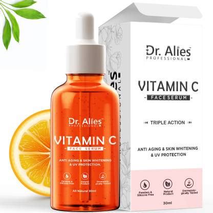 Dr. Alies Professional Vitamin C Face Serum - Skin Brightening Serum ...