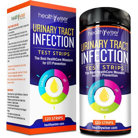 Buy Urinary Tract Infection Urine Test Strips 120ct, UTI Test Kit ...