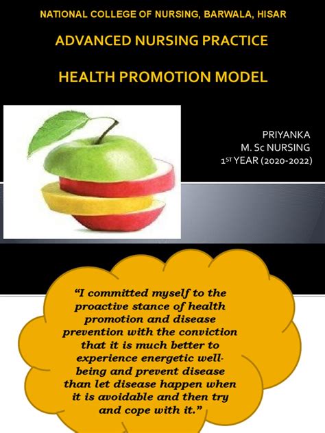 Image result for Health Promotion Model Applications