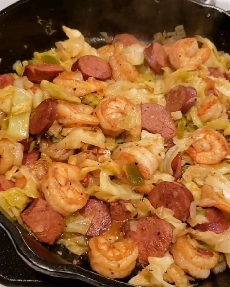 Fried Cabbage And Sausage | Recip zoid