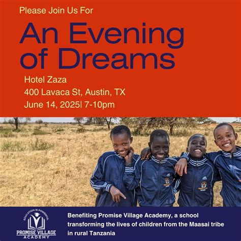 2025 Promise Village Academy Gala: An Evening of Dreams , Hotel ZaZa ...