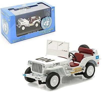 New Ray Jeep Willys, Pull Back, 1/32 Scale, Die Cast (Green) : Amazon ...