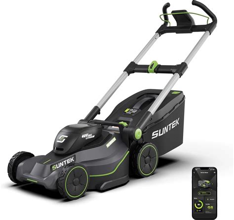 SUNTEK 40V 18-Inch Cordless Electric Lawn Mower, India | Ubuy