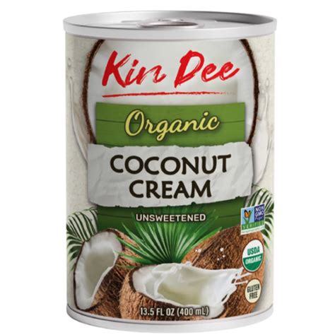 Kin Dee Organic Unsweetened Coconut Cream - Shop Cream at H-E-B