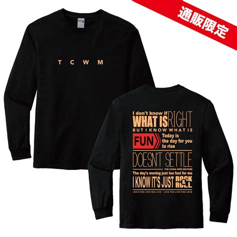 【通販限定】Long Sleeve T-SHIRT =Lyric=(ロンT) | THE CHINA WIFE MOTORS Official ...