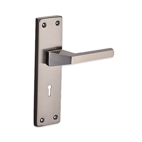 Vivid CY 8 OSK Black Silver Door Lock | Linkcart