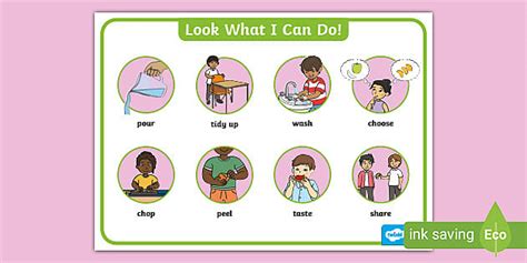 Snack Area Skills Action Mat (teacher made) - Twinkl