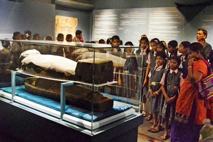 Egyptian mummy on display at Mumbai’s Chhatrapati Shivaji Maharaj Vasu ...