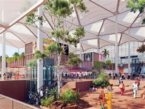 No elevated car ramp, Noida airport will have a walkway to the terminal ...