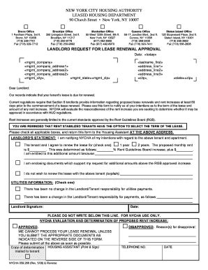 18 Printable nycha application online Forms and Templates - Fillable ...
