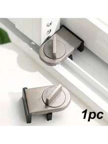 1 Anti-Theft Lock, Adjustable Sliding Window Door Anti-Theft Lock Wedge ...