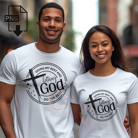 Doing My Best and Letting God Do the Rest PNG, Christian Png, Bible ...