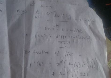 If differentiability implies continuity , is the question correct?