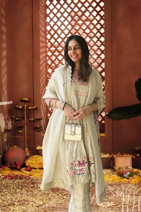 Pichwai Anarkali Khadi Tissue Suit – Charu Kapoor