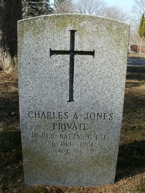 PTE Charles A. Jones (1895-1981) - Find a Grave Memorial