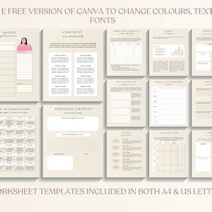 Buy Coaching Worksheet Canva Templates, Coaching Templates, Lead Magnet ...